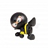 Фигурка ниндзя Газовый Воин из серии Fart Ninjas, черный, 7 см.  - миниатюра №1